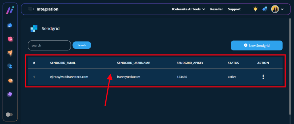 How To Integrate Sendgrid – iceleraite Knowledgebase